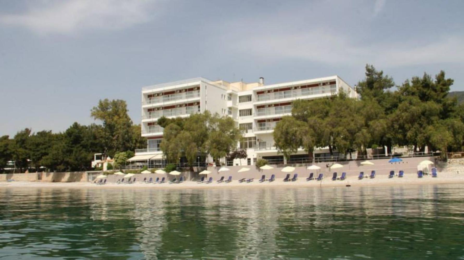 Siagas Beach Hotel Agioi Theodoroi Eksteriør bilde